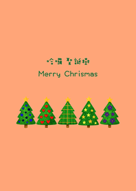 Hello Christmas tree(light orange)