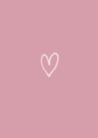 Heart / Simple / Pink / Beige