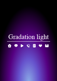 Aqua gradation light. purple