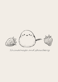 Strawberry and Shimaenaga -brown-