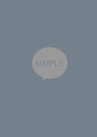 A sophisticated blue-greige. Simple.