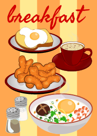 Breakfast Menu (Orange)