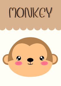 Simple Lovely Monkey Theme Vr.2