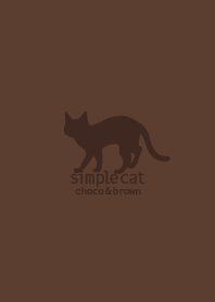 simple cat choco&brown