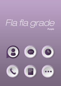 Simple flafla grade Beige and Purple
