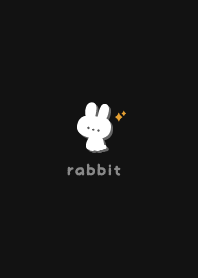 Rabbits5 Glitter [Black]