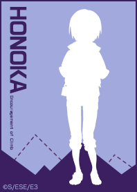 『ヤマノススメ』シルエット_ほのか ver