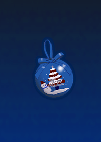 Blue Ornament @ Winter Feature