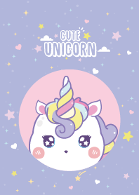 Unicorns Cute Violet
