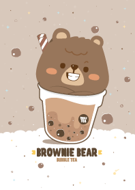 Brownie Bear Bubble Milk Tea Lovely