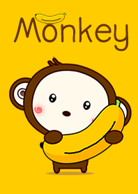 Monkey With Banana