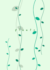 simple plants. (green)