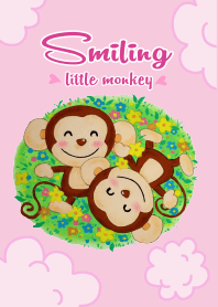 Tersenyum monyet kecil-2