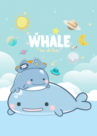 Whale Cute Mint