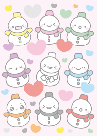 cute snowman theme4