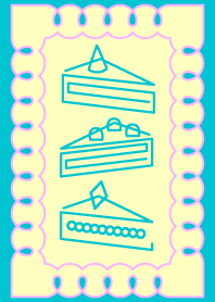 line cakes theme