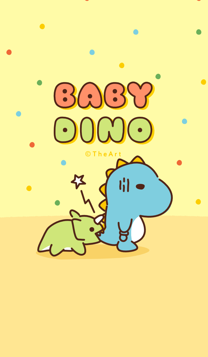 Baby Dino: Candy Dots