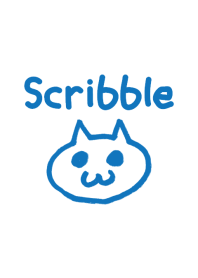 Kitten [White&Blue] Scribble 86