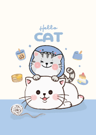 แมวฉลามคู่รักสุดน่ารัก : เบบี้บลู