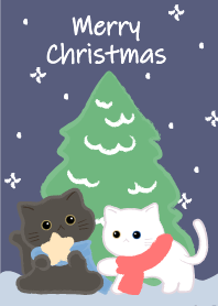 可樂貓貓和可麗餅貓貓(聖誕節)