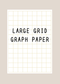 LARGE BEIGE GRID GRAPH PAPER-BEIGEj