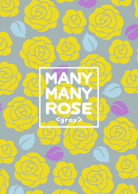 MANY MANY ROSE <gray>