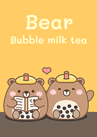 Bear : Bubble milk tea