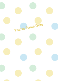 Pastel polka dots - Summer