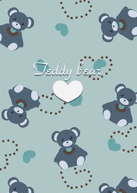 Teddy bear -Blue-