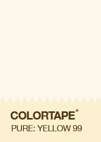 COLORTAPE II PURE-COLOR YELLOW NO.99