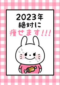 2023 Happy New Year. Rabbit. 132