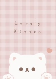 แมวน่ารัก / pink brown