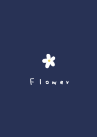 Navy and flowers.