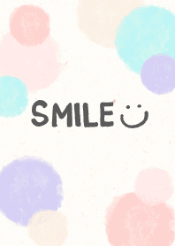 Smile Adult watercolor Polka dot c13