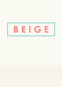 Simple on Beige