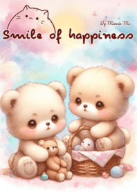 Smile of bear cub's NO.17