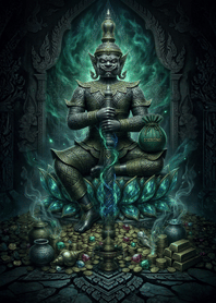 Vessavana Emerald Magic Wealth V26