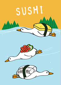 มากินซูชิเป็ดกัน!2(สีเหลือง)