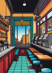 Cozy Coffee shop 7DeB11