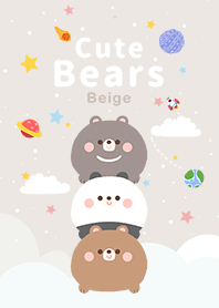 จักรวาล/ทารก/หมี/สีเบจ