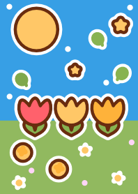 My tulips garden 28