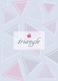 Triangle Apple'Blue'