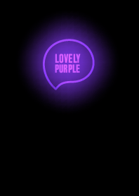 Lovely Purple Neon Theme