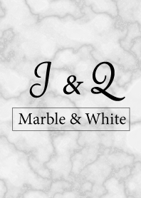 J&Q-Marble&White-Initial