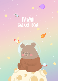 Kawaii Galaxy Bear