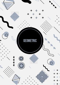 Geometric White 23