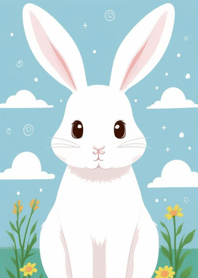 可愛兔子 - Q版 1Llmb