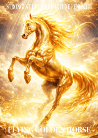 Flying Golden Horse Financial Luck 32