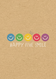 HAPPY FIVE SMILE -CROWN KRAFT 13-