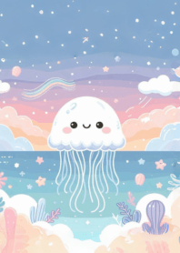 แมงกระพรุน น่ารัก สวยงาม_1